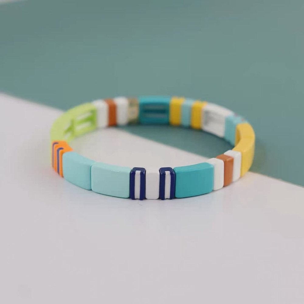 Roxanne Assoulin - Rainbow Brite Bit X Bit Colorful Stretch Bracelet